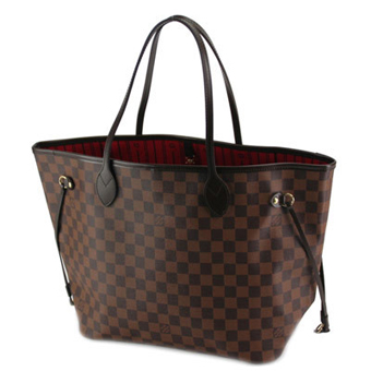 LOUIS VUITTON ルイヴィトン ダミエ コピー ネヴァーフルMM N51105 バッグ ショルダーバッグ レディース ダークブラウン